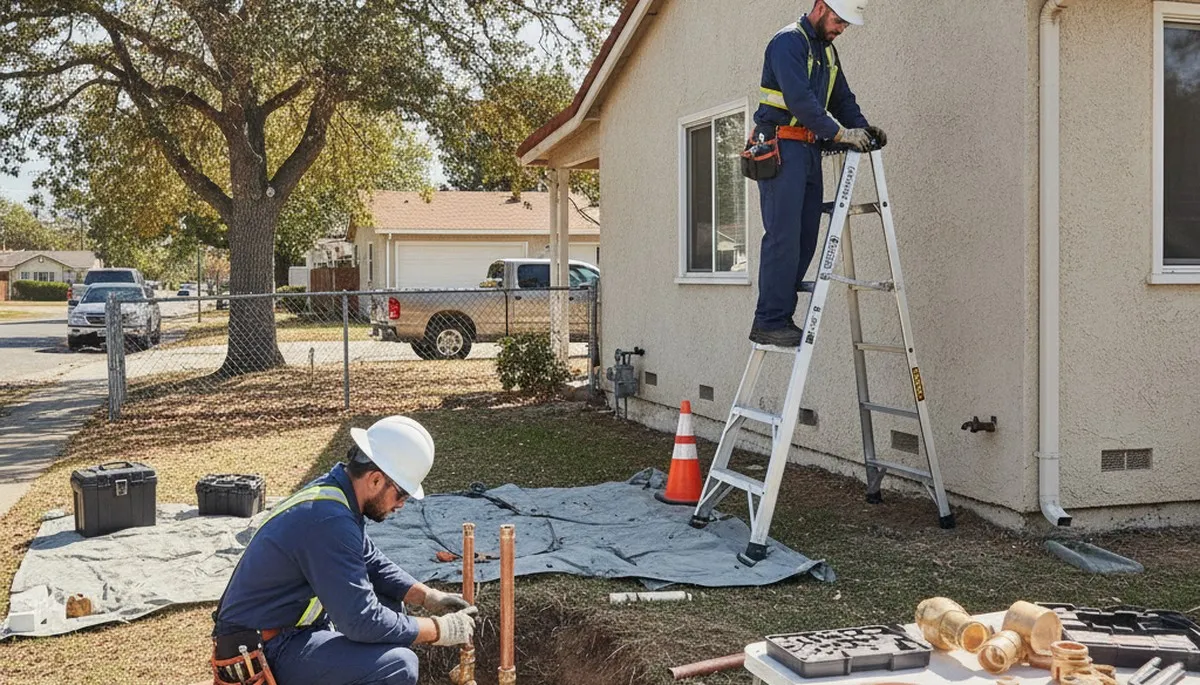 Sacramento, CA plumber providing professional plumbing repair services for residential and commercial customers
