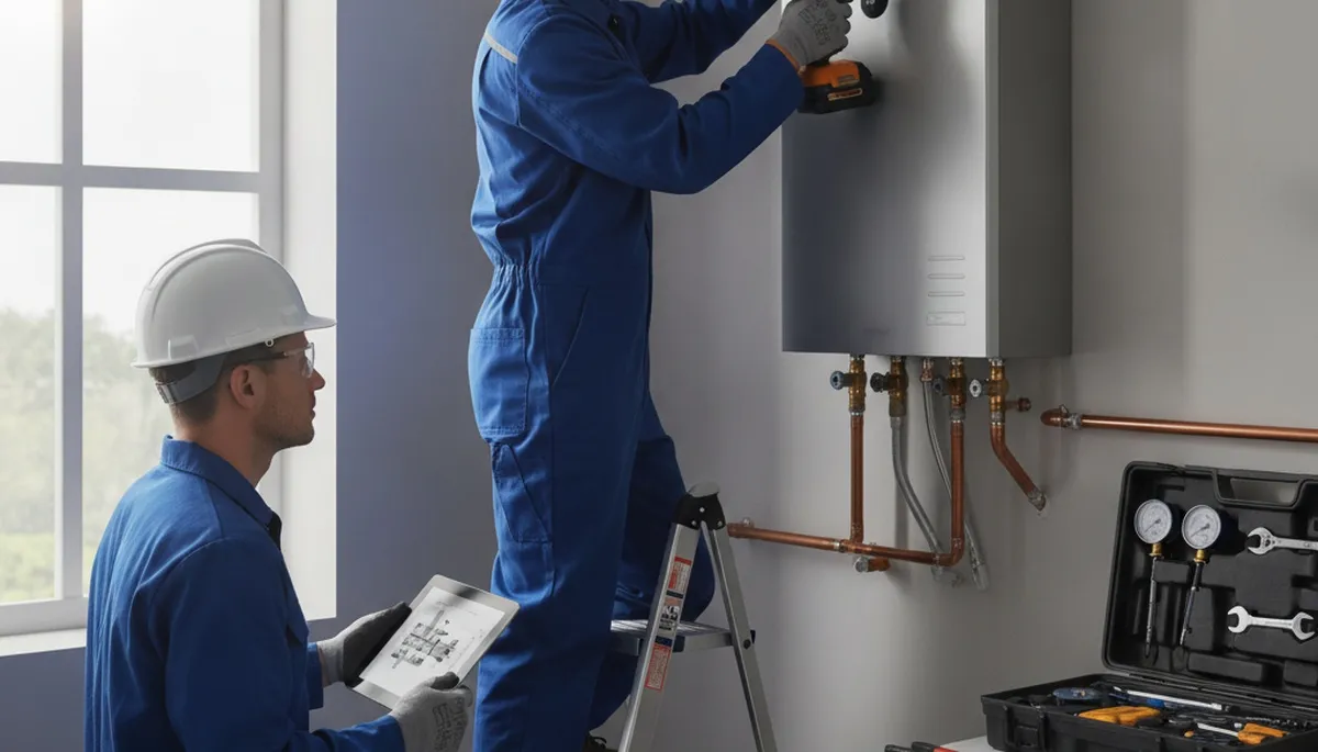 Tankless water heater installation and repair in Sacramento, CA by On Call Plumbers