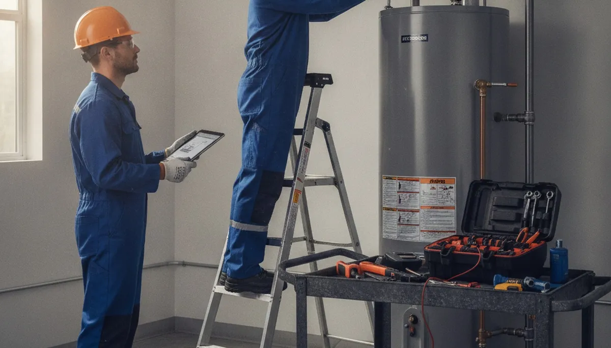 Water heater repair service in Sacramento, CA by On Call Plumbers